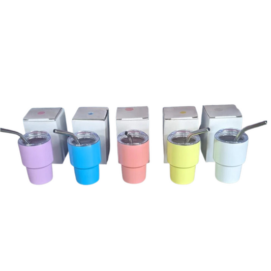 Tumbler 2oz  Sublimation Shooters Shot  Glasses (Metal Shot Glass)(CLEARANCE)