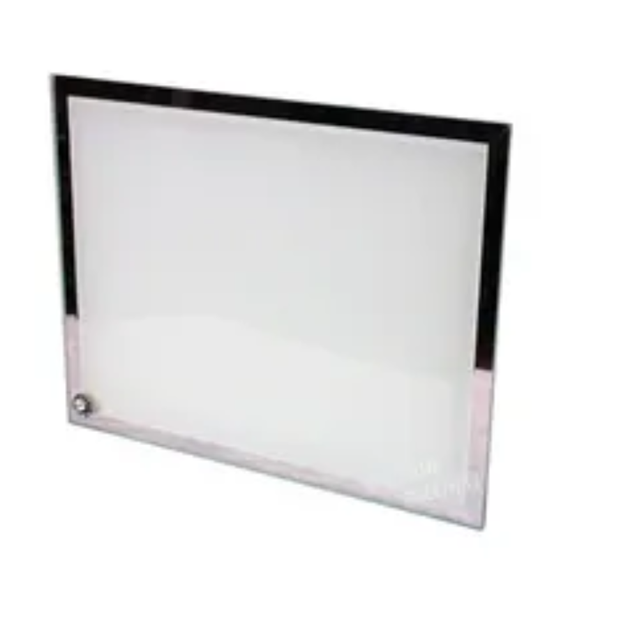 Mirror Glass Sublimation Photo Blank with Mirror Trim BL-01, 9"x7"