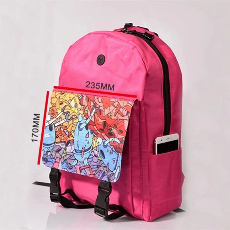 Back pack, sublimation 2.0 "NEW STYLE" (Thicker Material)