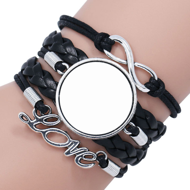 Bracelet Leather Sublimation Jewelry (clearance)