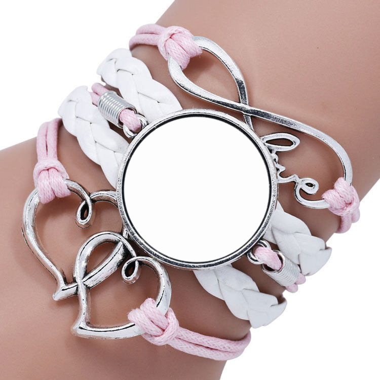 Bracelet Leather Sublimation Jewelry (clearance)