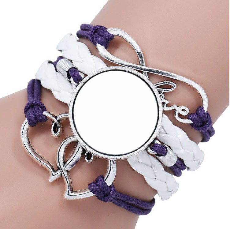 Bracelet Leather Sublimation Jewelry (clearance)