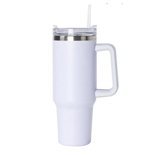 Tumbler, 40oz Travel Tumbler With Handle (Imitation $tanley)