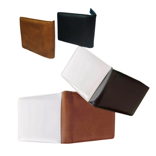 Wallet Men's Leather  Sublimation Wallet