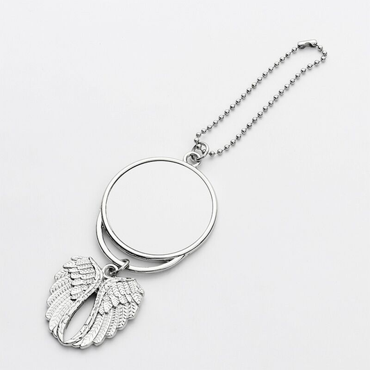 Car Ornament Sublimation Double Sided Angel Wings