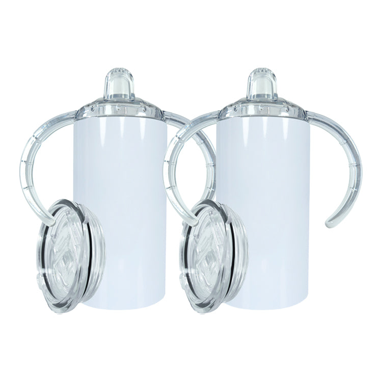 Baby Sippy Cup , Sublimation Straight Seamless Comes With 2 Lids single or pair(clearance)