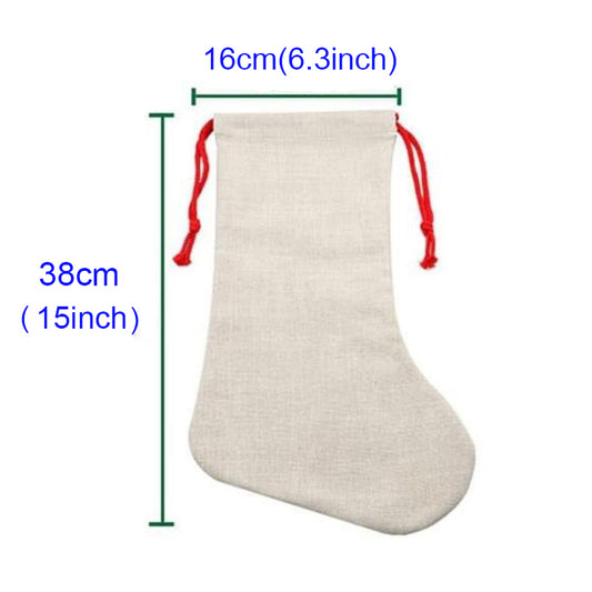 Christmas Canvas Stocking