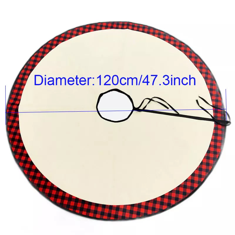 Christmas Sublimation Christmas Tree Skirt (clearance)