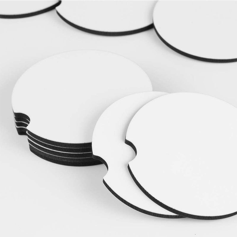 Coasters for Car MDF/Cork Bottom for Sublimation