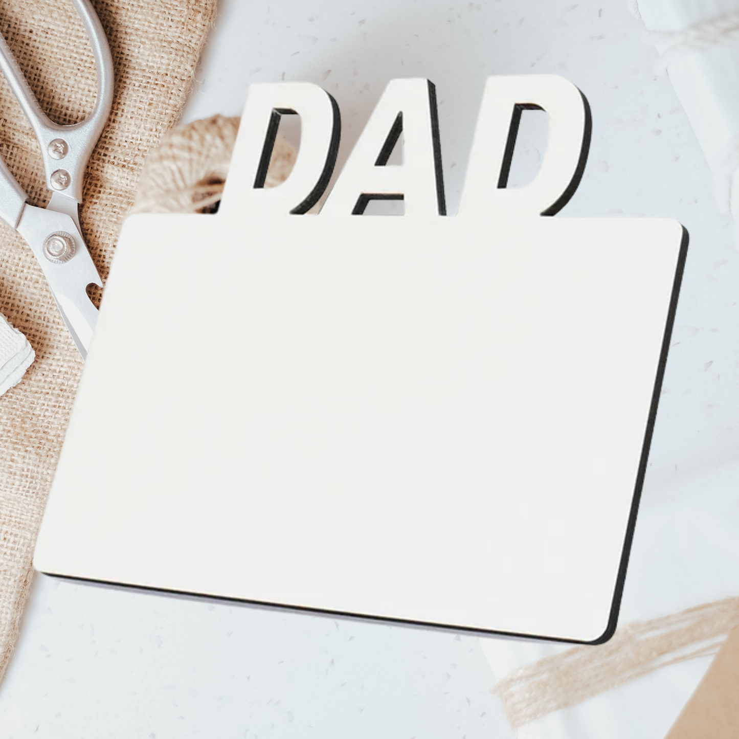 MDF Sublimation Photo Frame (MOM , DAD, GRANDMA)