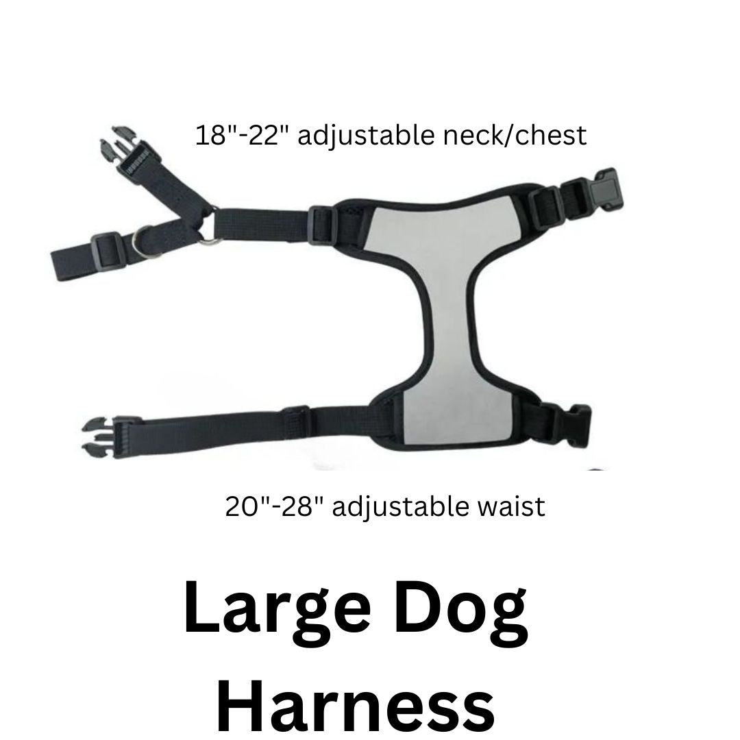 Dog Harness, Sublimation Harness Adjustable (clearance)