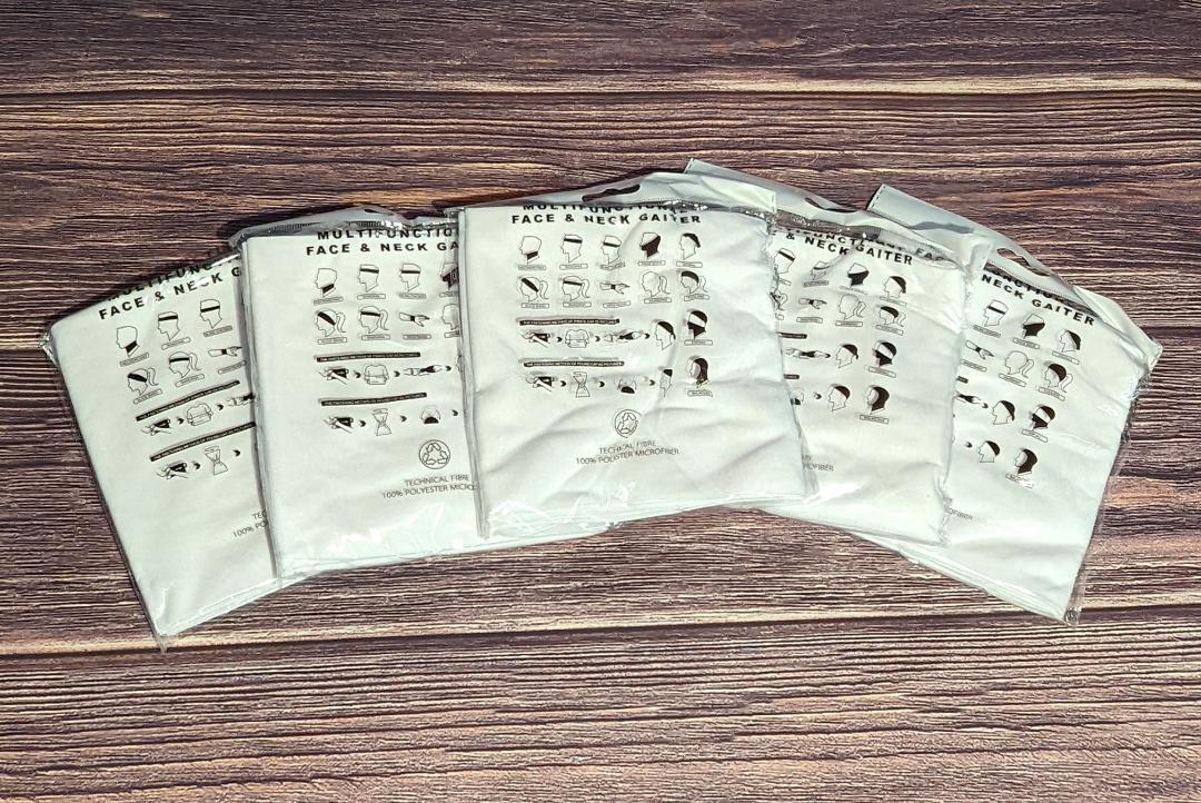 Mask/Gator biker half mask Sublimation, Multi Use (clearance)