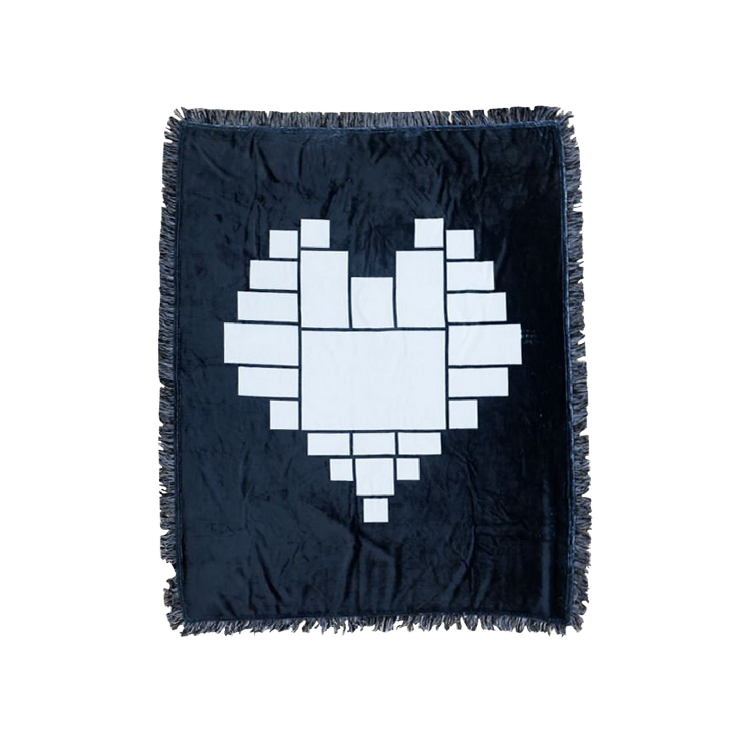 Blanket Heart Photo Panels Sublimation Blanket (clearance)