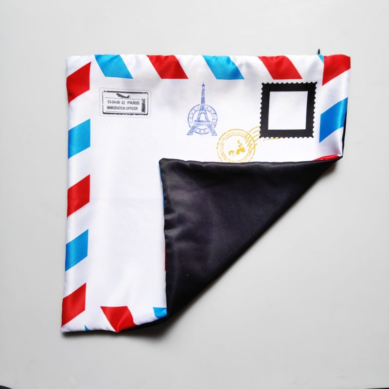 Pillow , Sublimation Post Card Theme