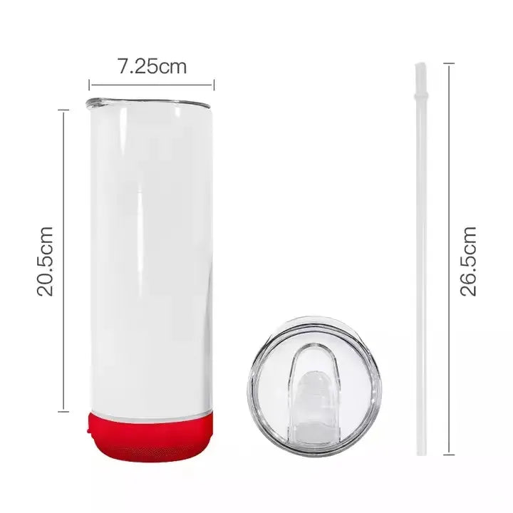 Tumbler Bluetooth 20oz Sublimation Bluetooth Tumbler (clearance)