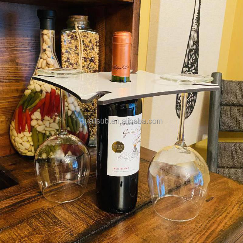 Wine Glass & Bottle Holder Sublimation (4 Styles) (clearance)