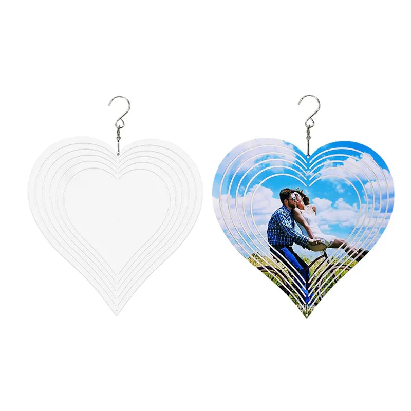 Wind Spinners Double Sided Sublimation 10 in Diameter