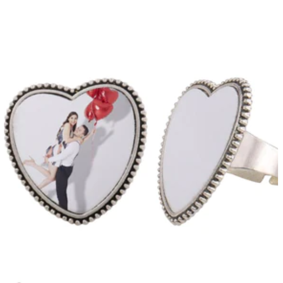 Ring, Adjustable Zinc Alloy Sublimation Ring