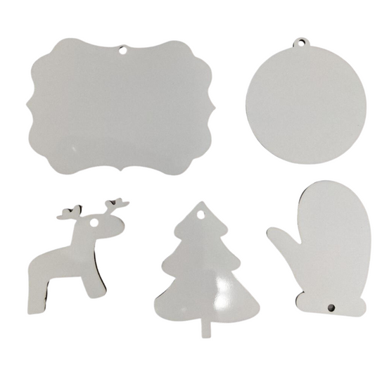 Christmas MDF Ornament Double Sided Sublimation