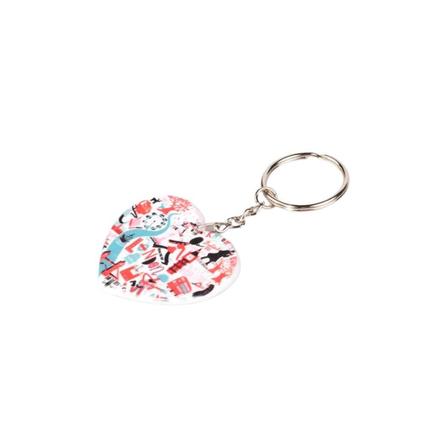Keychain Polymer/Plastic  For Sublimation (sale)