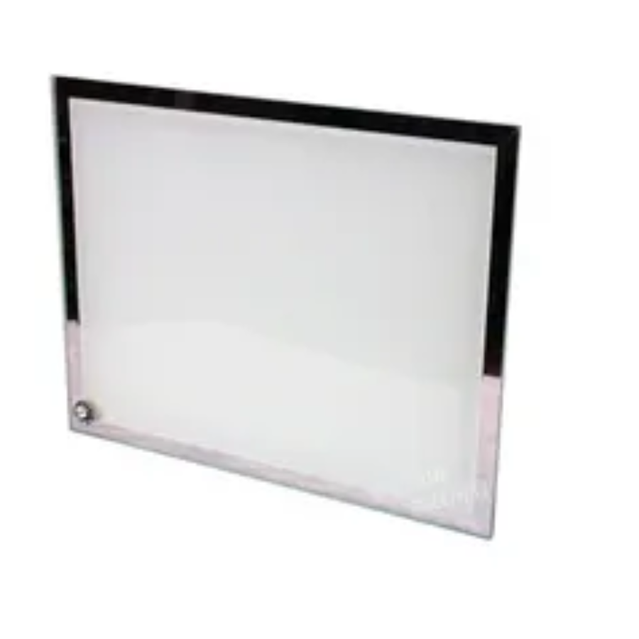 Mirror Glass Sublimation Photo Blank with Mirror Trim BL-01,  9"x7"