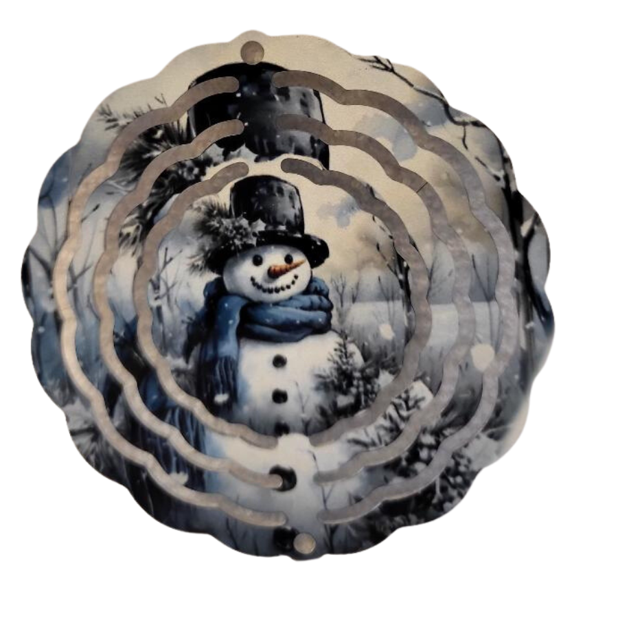 Christmas Sublimation Wind Spinner Ornament