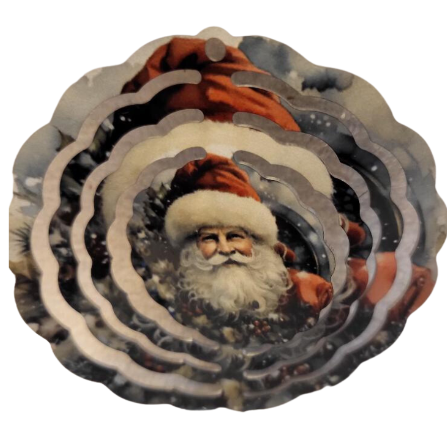 Christmas Sublimation Wind Spinner Ornament