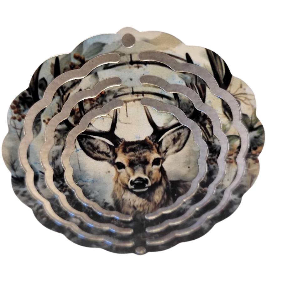 Christmas Sublimation Wind Spinner Ornament