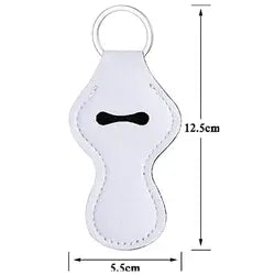 Keychain Sublimation Chap Stick, Sanitizer Holder (With & Without Bottle) (Clearance)