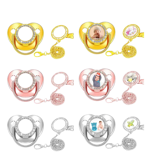 Baby Bling  Sublimation Binky/Pacifier (clearance)