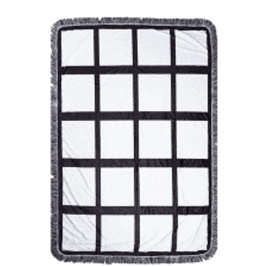 Blanket 20 Panel Sublimation Throw