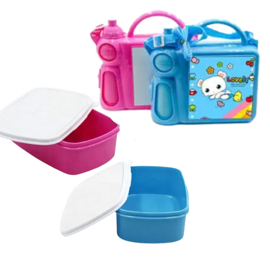Box , Sublimation Lunch Boxes Pink and Blue ,Large and Small