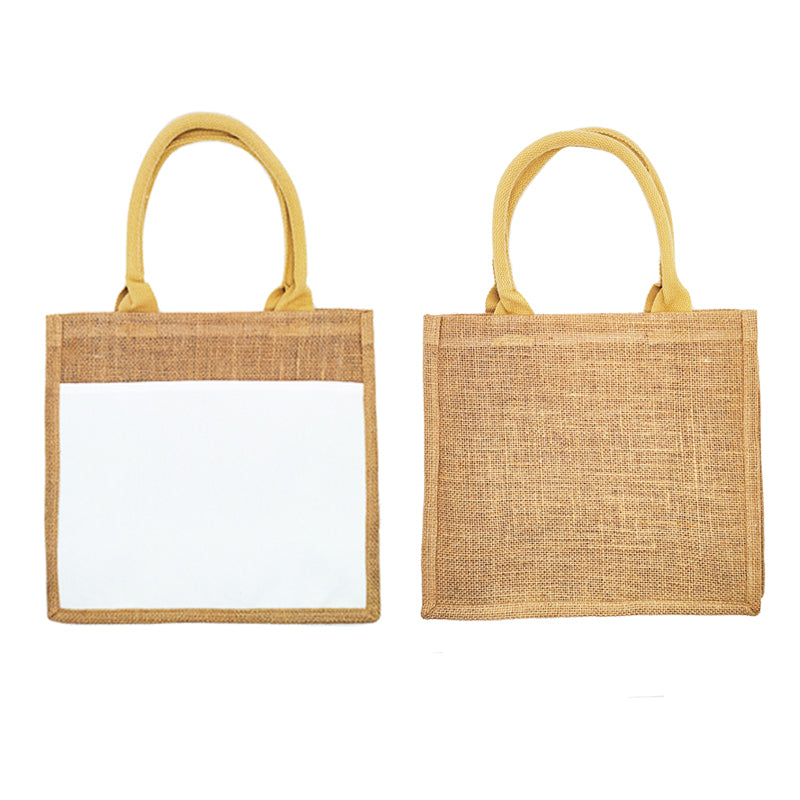 Bag, Sublimation Country Style Jute Bag.  NEW SIZES