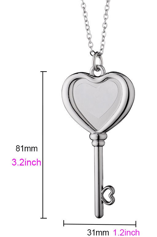 Key to My Heart necklace