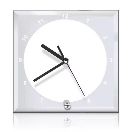 Mirror clock, Photo sublimation mirror clock, BL-14