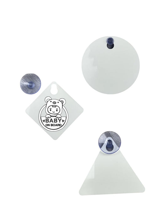 Baby Sublimation Car Warning Sign Baby Aboard (clearance)