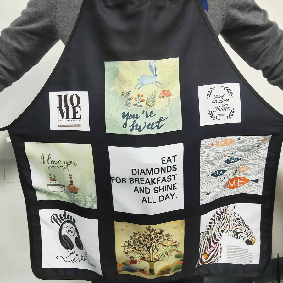 Aprons 1 or 9 Panel Photo  Sublimation Aprons (clearance)