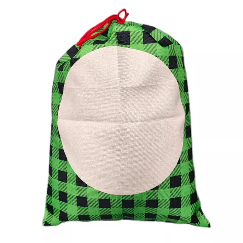 Christmas Classic Plaid Christmas Santa Sack