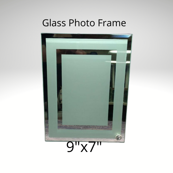 Mirror Glass Sublimation Photo Frame BL-04