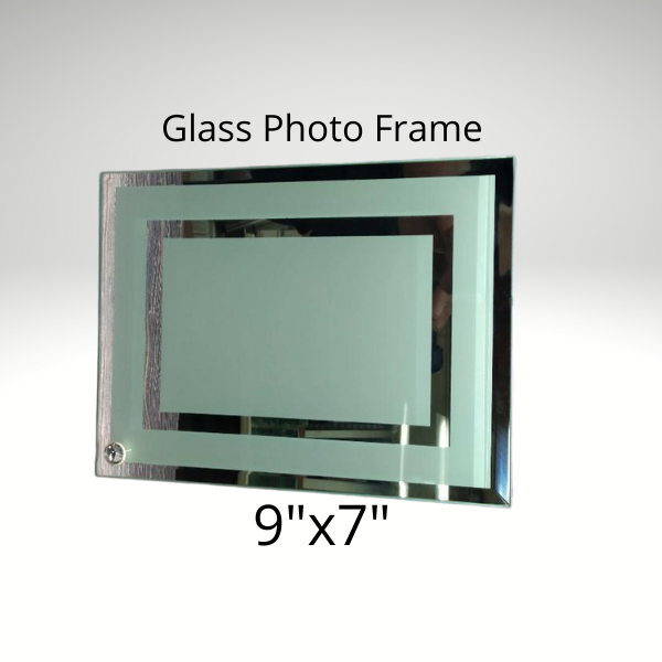 Mirror Glass Sublimation Photo Frame BL-04