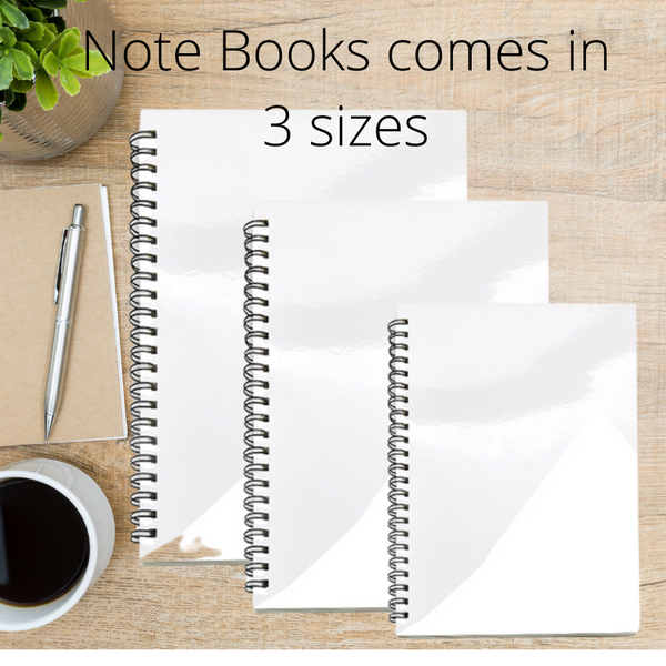 Book Spiral Notebooks, Sublimation Front And Back Cover Sheet – Granny ...