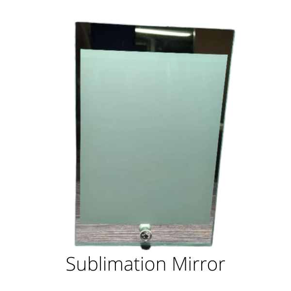 Mirror Sublimation Glass Portrait Photo with Mirror Tim  BL-03