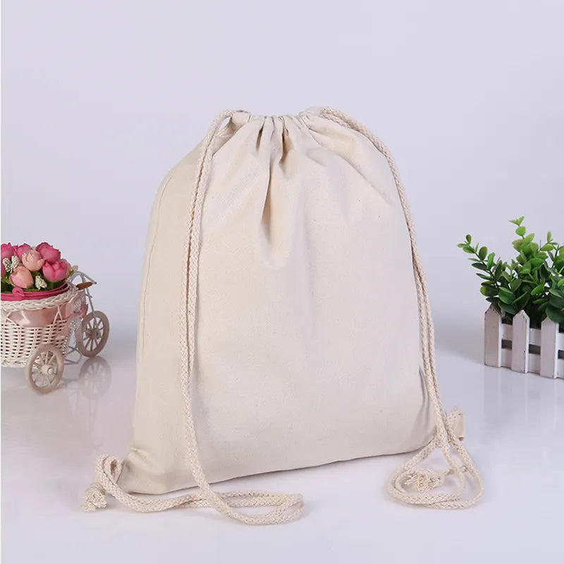 Bag, Sublimation Draw String Canvas Back Pack.