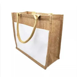Bag, Sublimation Country Style Jute Bag.  NEW SIZES