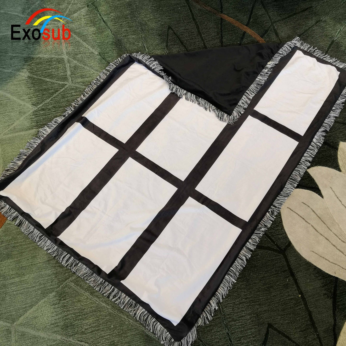 Buy Wholesale China Custom 50x60 White Fluffy Sheep 9 Panel Sublimation  Blanket For Dye Sublimation Heat Press Sublimation Blanket Usa & 9 Panel Sublimation  Blanket at USD 3.5