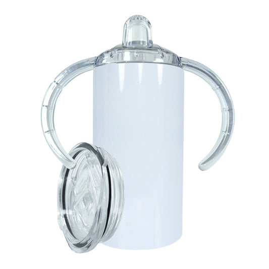 Baby Sippy Cup , Sublimation Straight Seamless Comes With 2 Lids   single or pair(clearance)