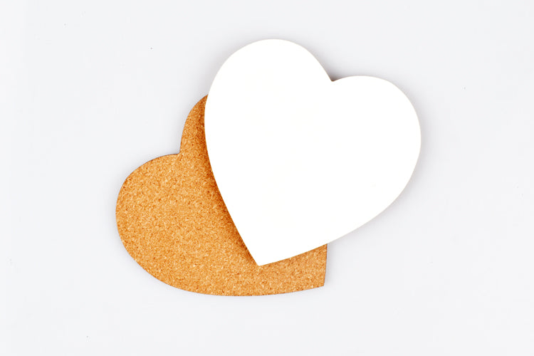 Coaster Sublimation MDF Cork Back (clearance)