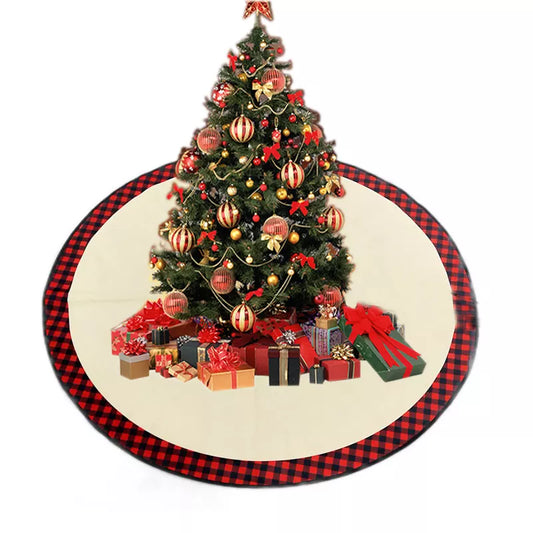 Christmas Sublimation Christmas Tree Skirt