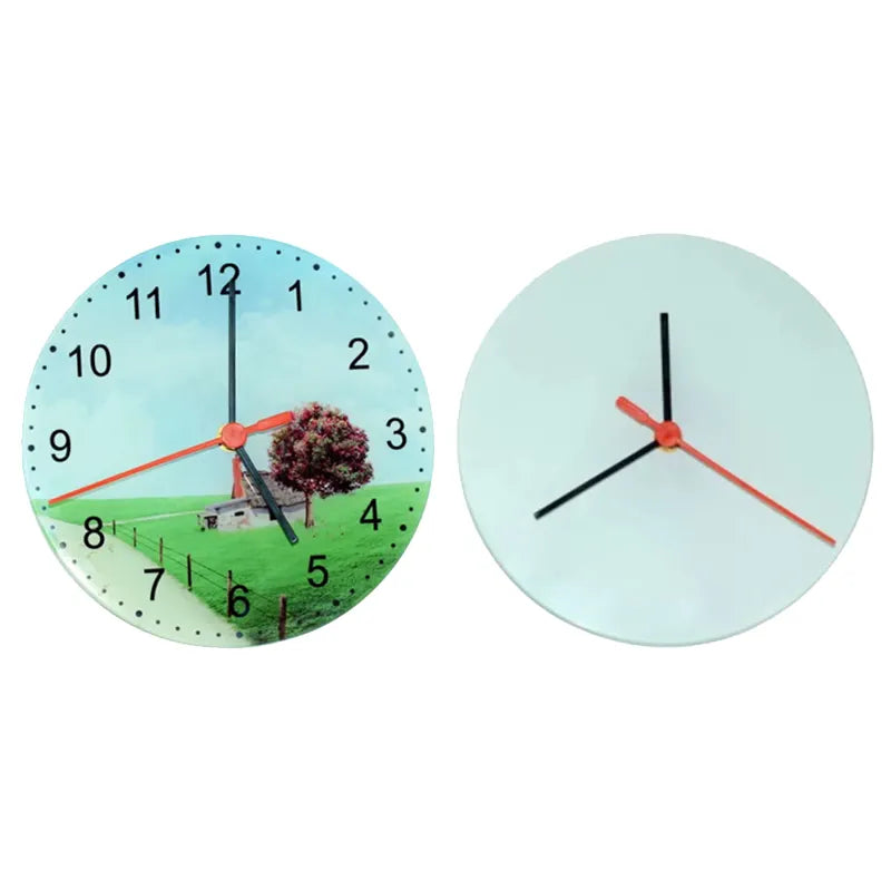 Clock, Sublimation Wall Clock