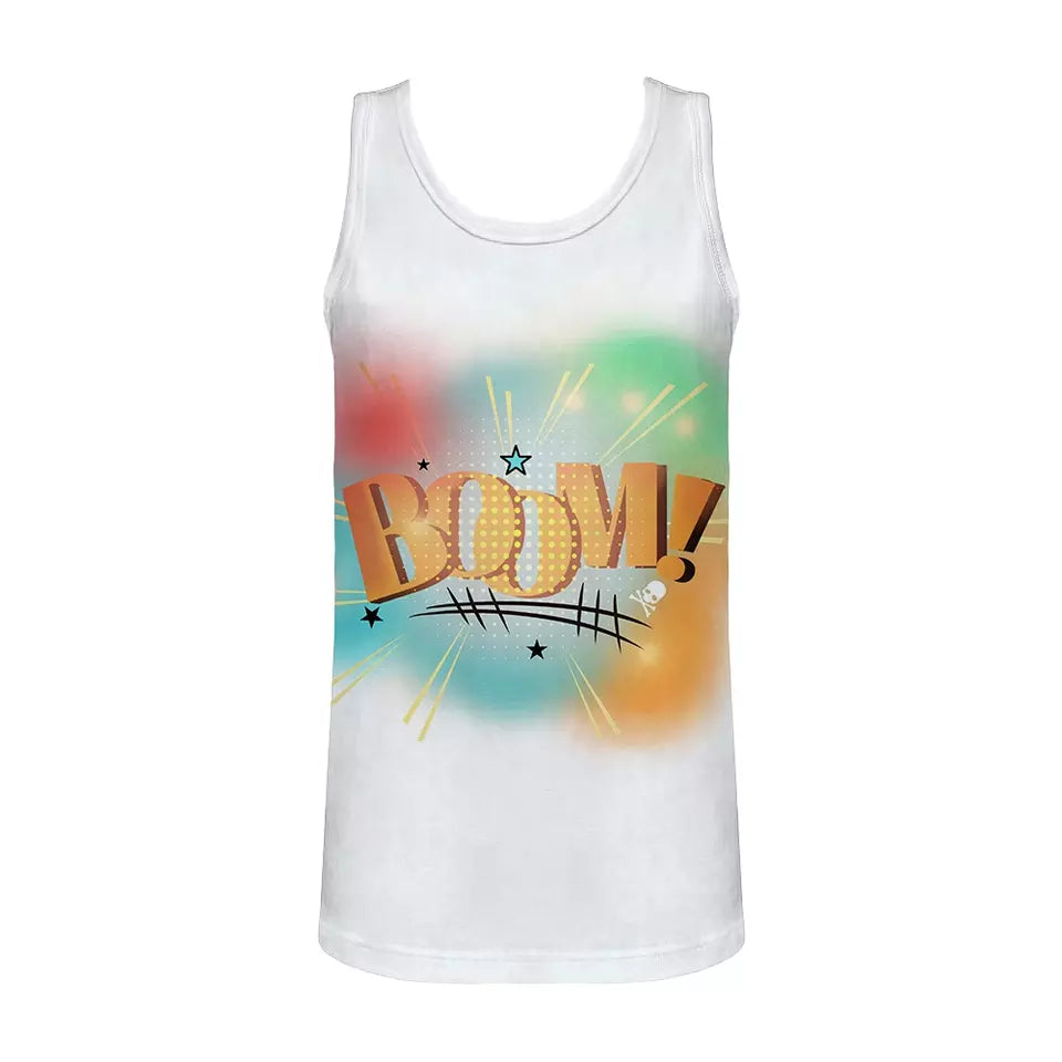 Clothing, Sublimation Sleeveless, Tank Top